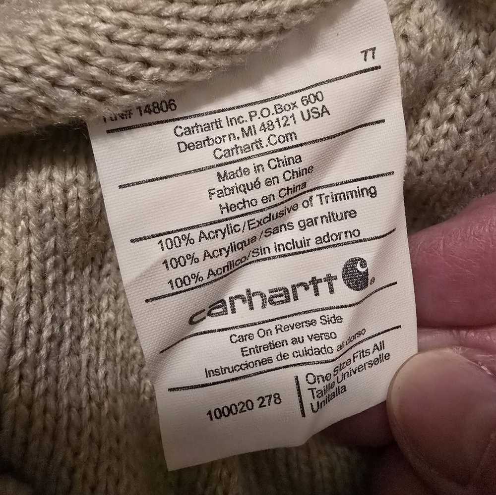 SALE Carhartt Beanie Cap Youth - Picture 3 of 3